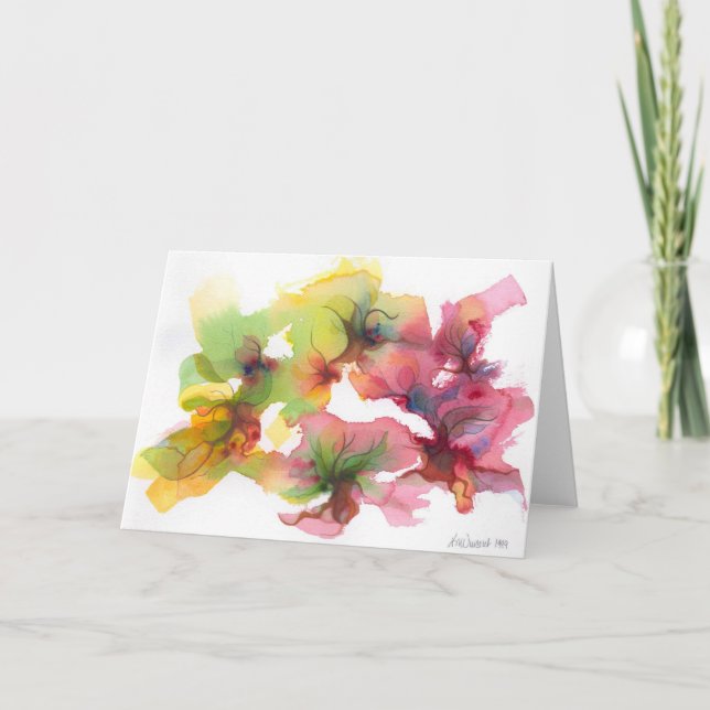 Circle Dance Notecard Kort (Framsida)