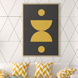 Circle Die Clice Art Poster