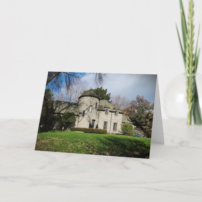 "Circle Down" födelsedagskort Kort (Framsida)