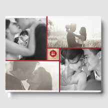 Circle Dubbla Happity 4 Foto Chinese Bröllop