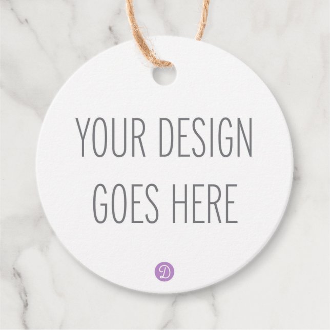 Circle Favor eller Gift-Märkre utskrift (2 tum) Gåvor Etiketter (Framsida)