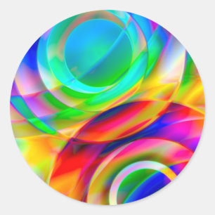 Circle Frenzy Runt Klistermärke