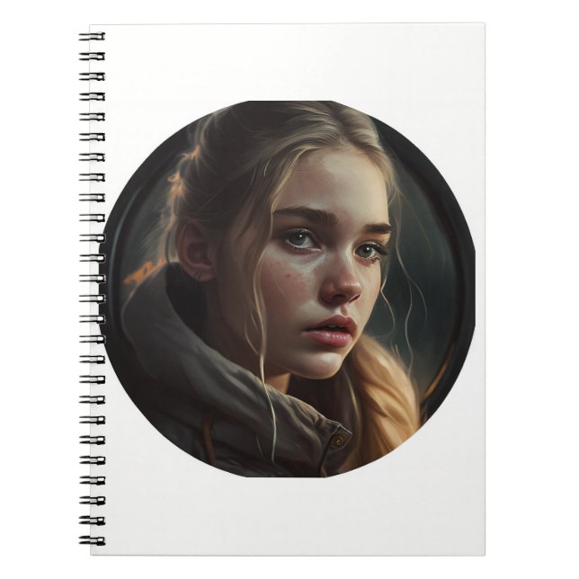 Circle girl anteckningsbok (Framsidan)