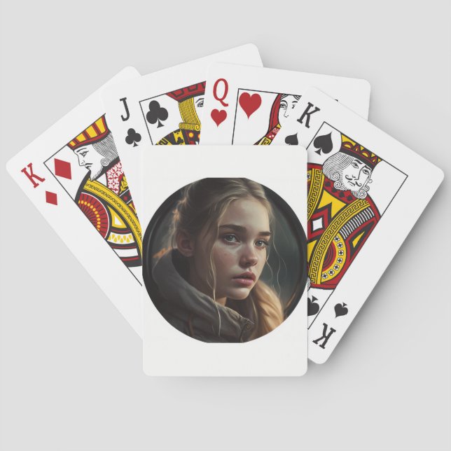 Circle girl casinokort (Baksidan)