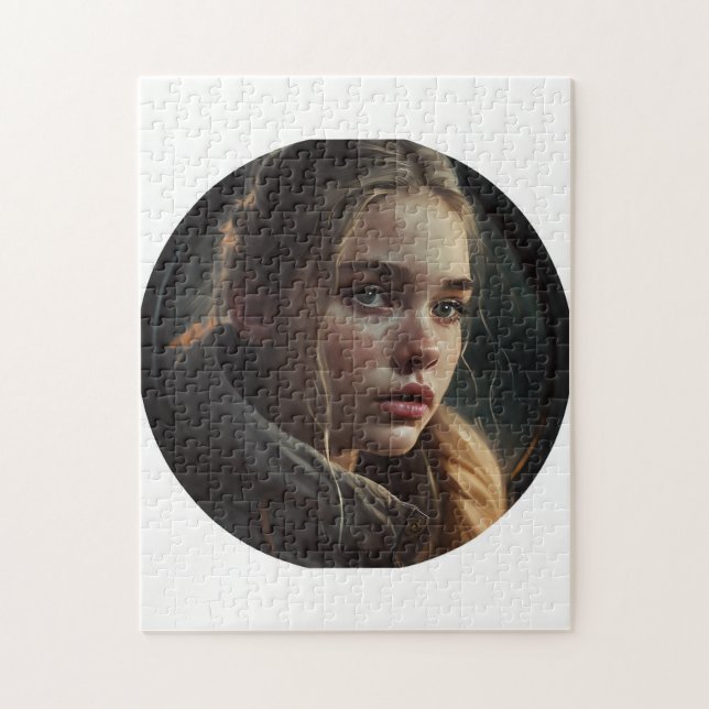 Circle girl pussel (Vertikal)