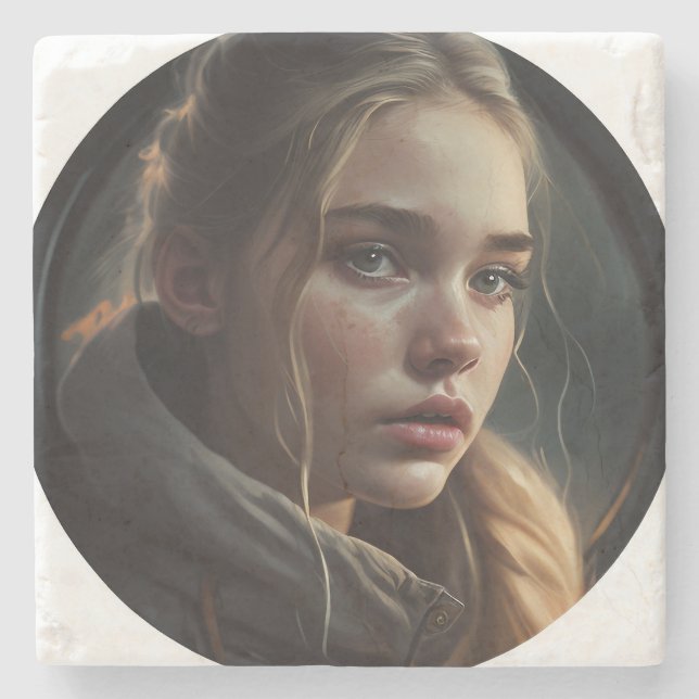 Circle girl stenunderlägg (Framsidan)