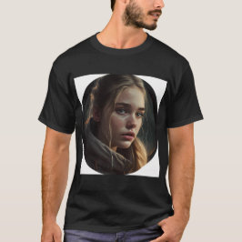 Circle girl t shirt