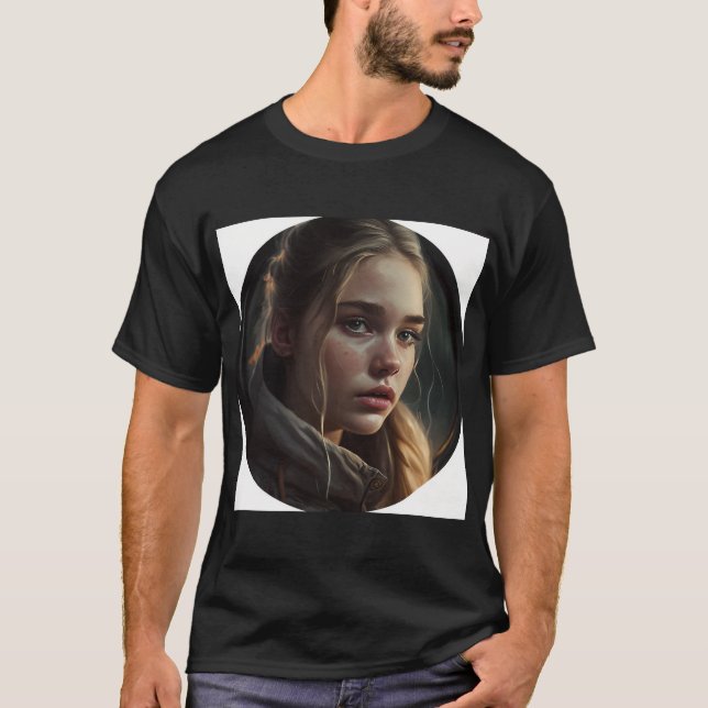 Circle girl t shirt (Framsida)