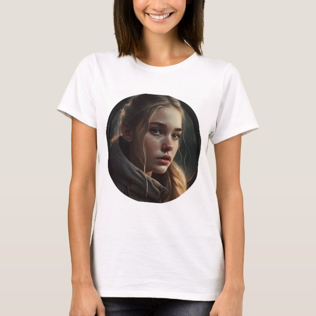Circle girl t shirt (Framsida)
