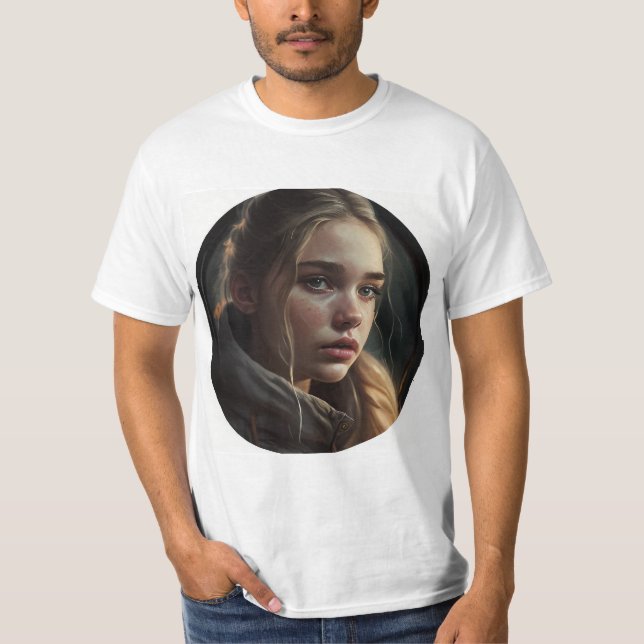 Circle girl t shirt (Framsida)