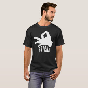 Circle Gotcha Big Hand Prankster Tee