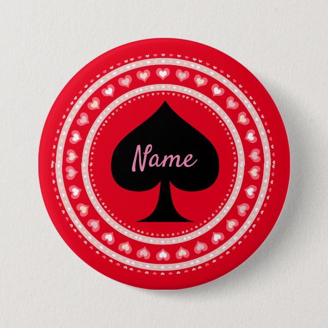 Circle Hearts Black Spade Thunder_Cove Knapp (Framsida)