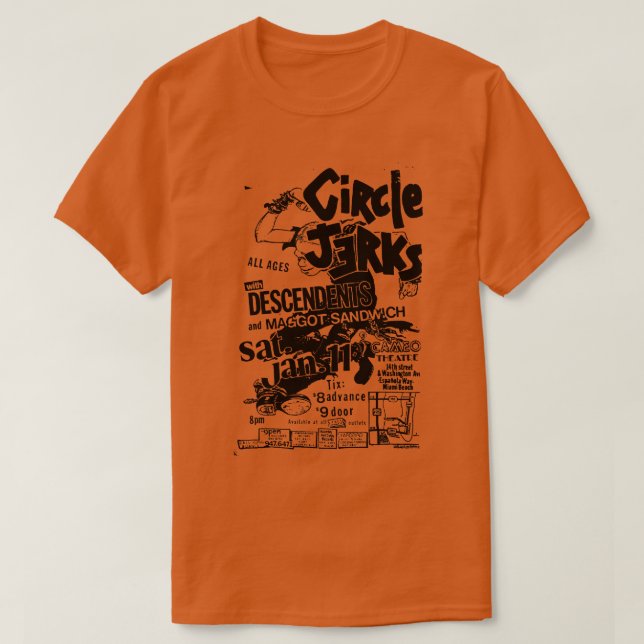 Circle Idiot T Shirt (Design framsida)