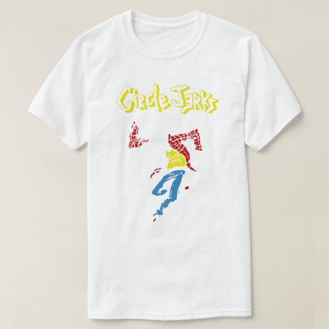 Circle Jerks -  Tour Shirt Design Premium  T (Design framsida)