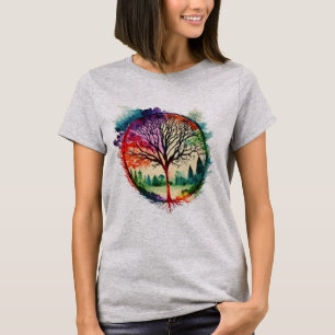 Circle Livets träd T-Shirt