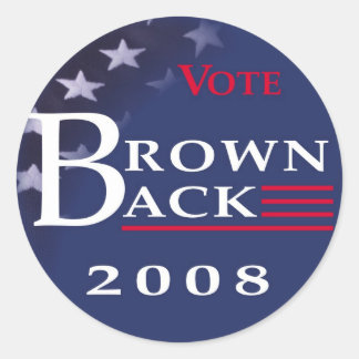 Circle Logotyp Sticker Runt Klistermärke