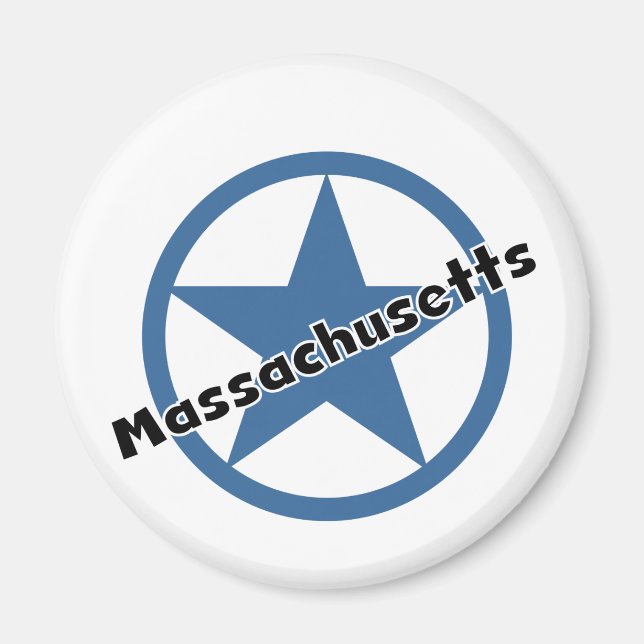 Circle Massachusetts Magnet (Framsidan)