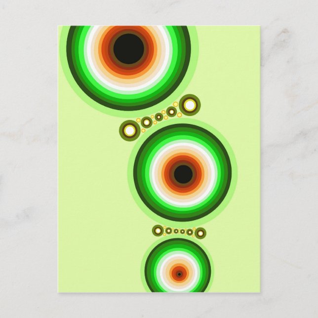 Circle Motif #124 vykort (Framsida)