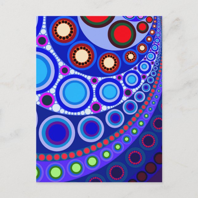 Circle Motif #147 vykort (Framsida)