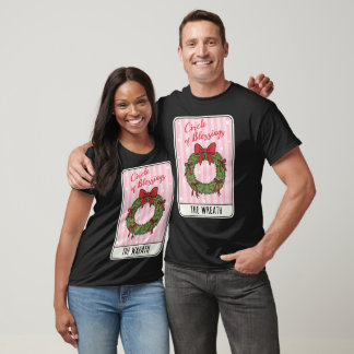 Circle of Blessings Christmas Wreath T Shirt