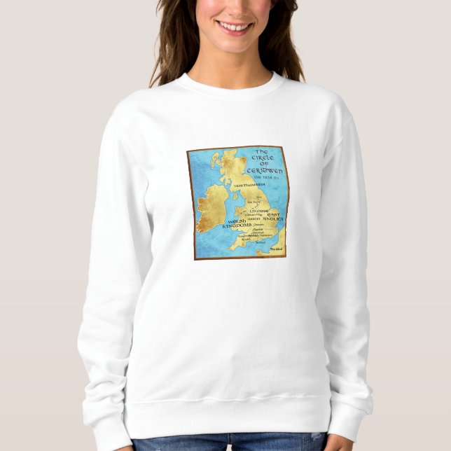 Circle of Ceridwen Saga Sweatshirt T Shirt (Framsida)