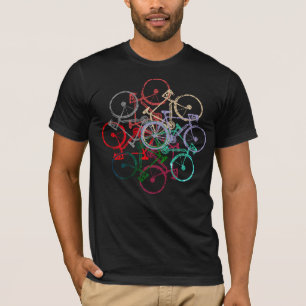 Circle of Färg Bicycles T Shirt