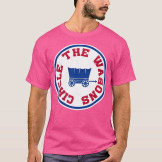 Circle of the Wagons White T Shirt