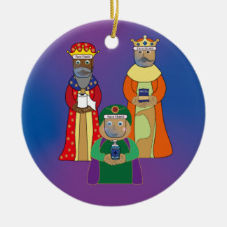 Circle Ornament Three Wise Manar