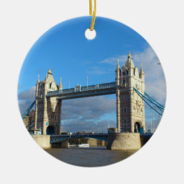 Circle Ornament-Torn Bridge London Julgransprydnad Keramik