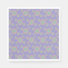 Circle pattern pappersservett