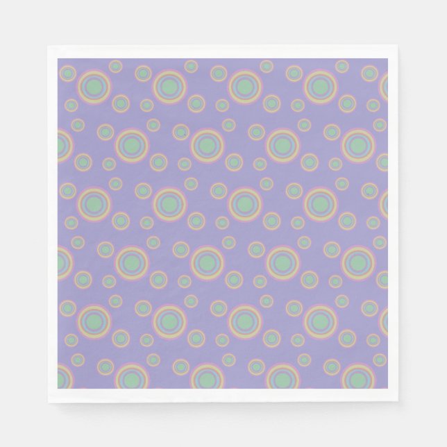 Circle pattern pappersservett (Framsidan)