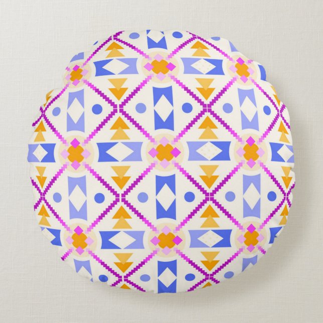 Circle pillow  rund kudde (Framsidan)