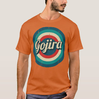 Circle Retro Gojira T Shirt