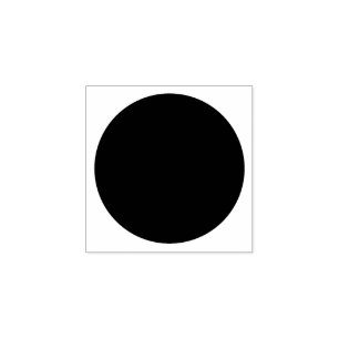 Circle Rubbir Frimärke Stämpel