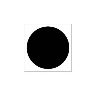Circle Rubbir Frimärke Stämpel