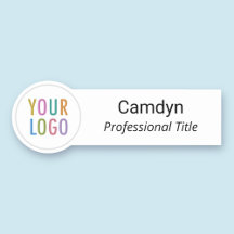 Circle Shaped Anpassningsbar Business Logotyp Pers