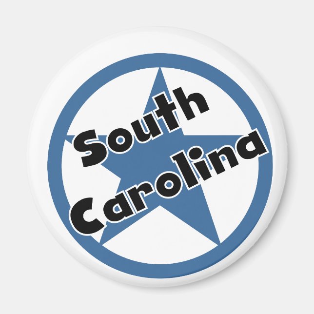 Circle South Carolina Magnet (Framsidan)