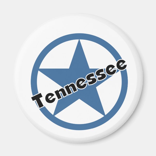 Circle Tennessee Magnet (Framsidan)