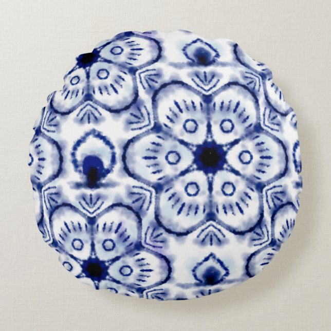 Circle throw pillow design  rund kudde (Framsidan)