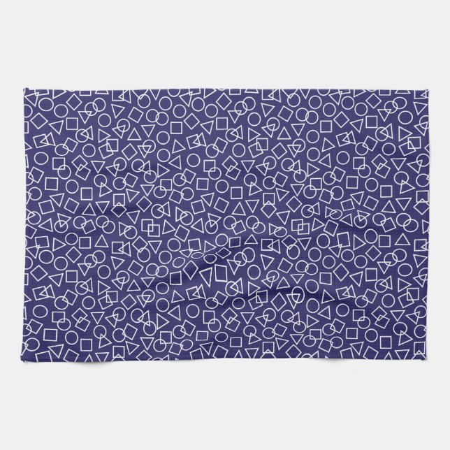 Circle Triangle Square Kitchen Towel Kökshandduk (Horisontell)