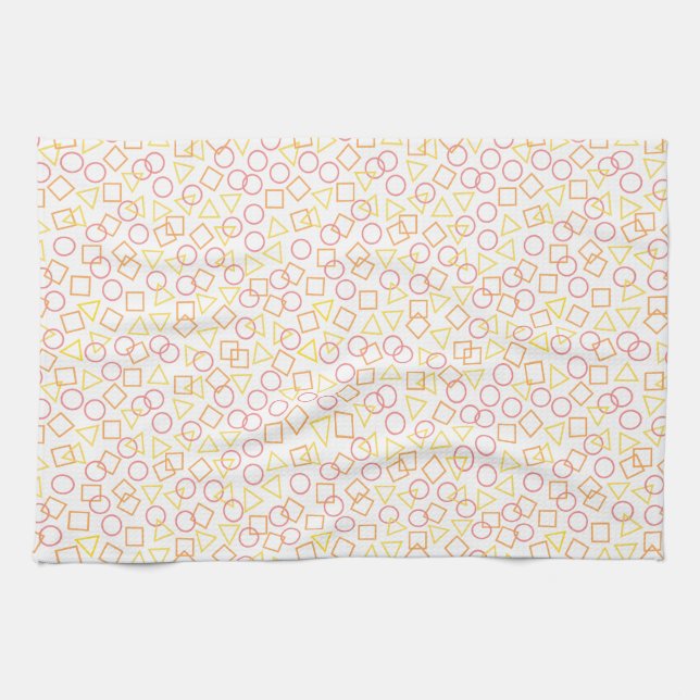 Circle Triangle Square Kitchen Towel Kökshandduk (Horisontell)