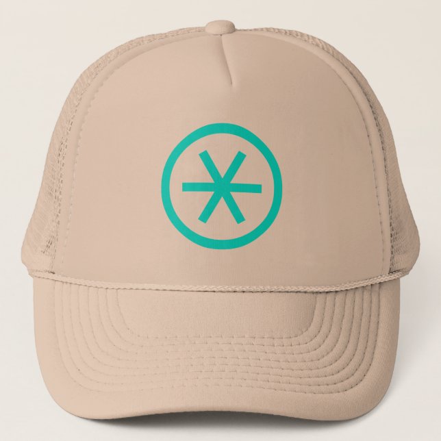 Circled Asterisk Keps (Framsida)