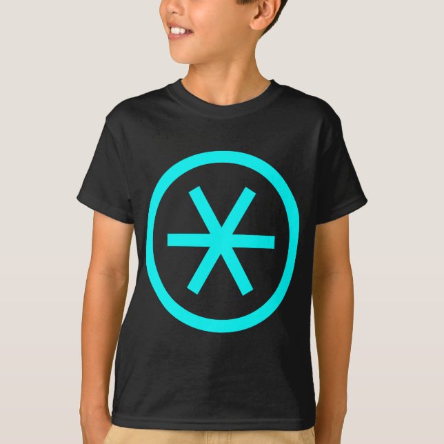 Circled Asterisk T-shirt (Framsida)