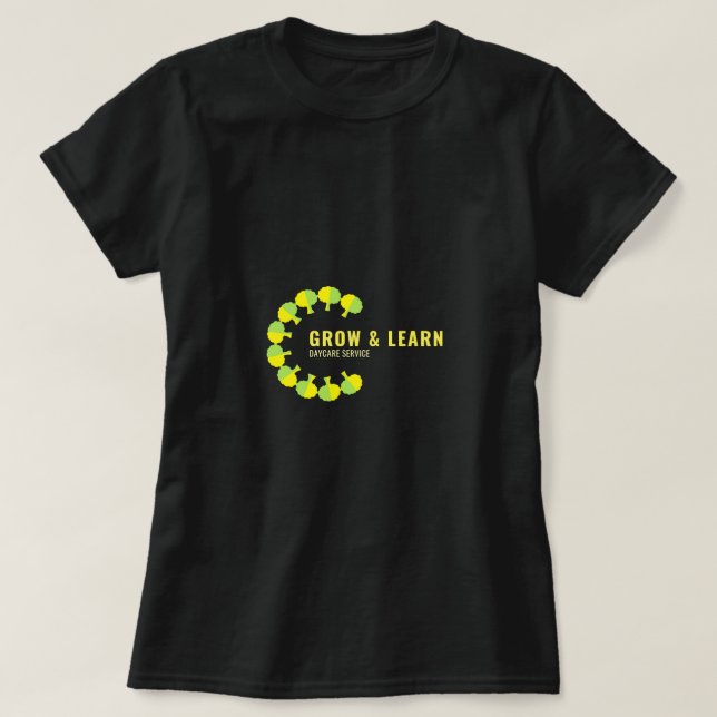 CircleDesign|CircleLogo|CircularLogo|EarlyEdu T Shirt (Design framsida)