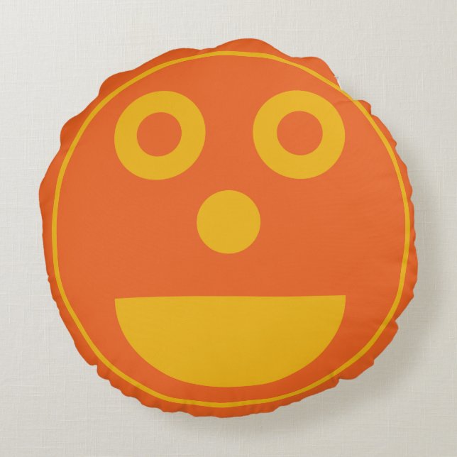 Circlely Pillow Rund Kudde (Baksidan)