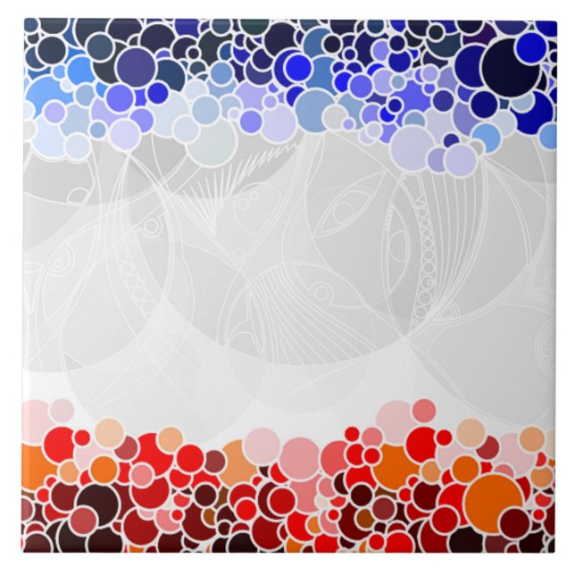 CIRCLES MÖNSTER KAKELPLATTA (Framsidan)