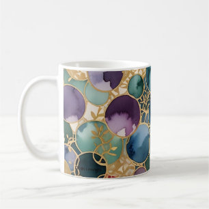 "Circles of Serenity" Abstrakt Mugg by DAKimage