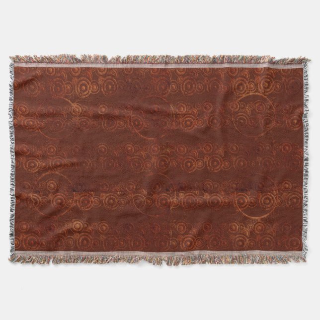 Circles Throw Blanket Mysfilt (Framsidan)