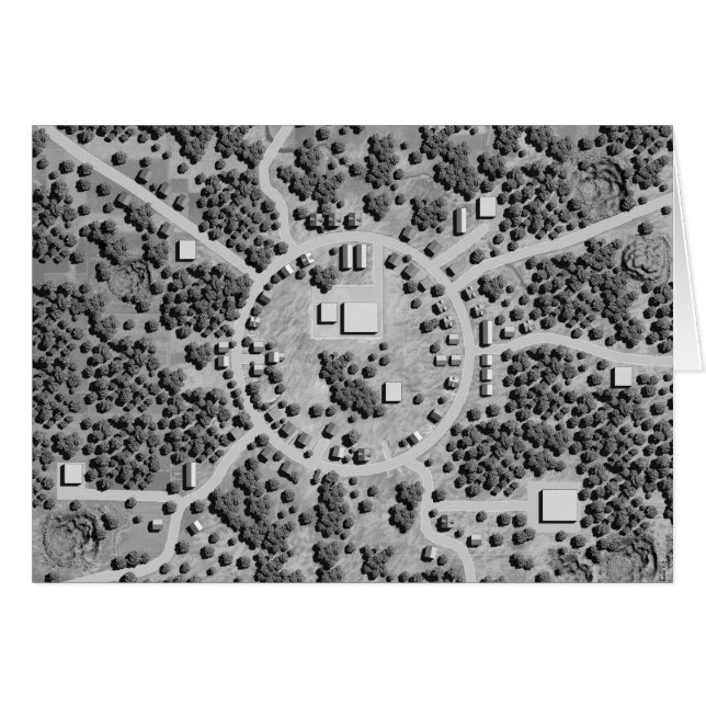 Circleville Hälsningskort (Framsidan Horizontal)