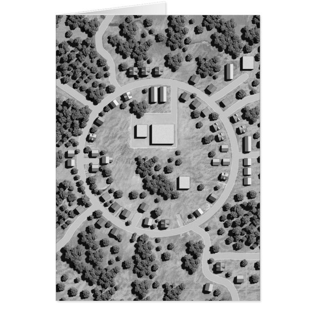 Circleville (lodrät) hälsningskort (Framsidan)